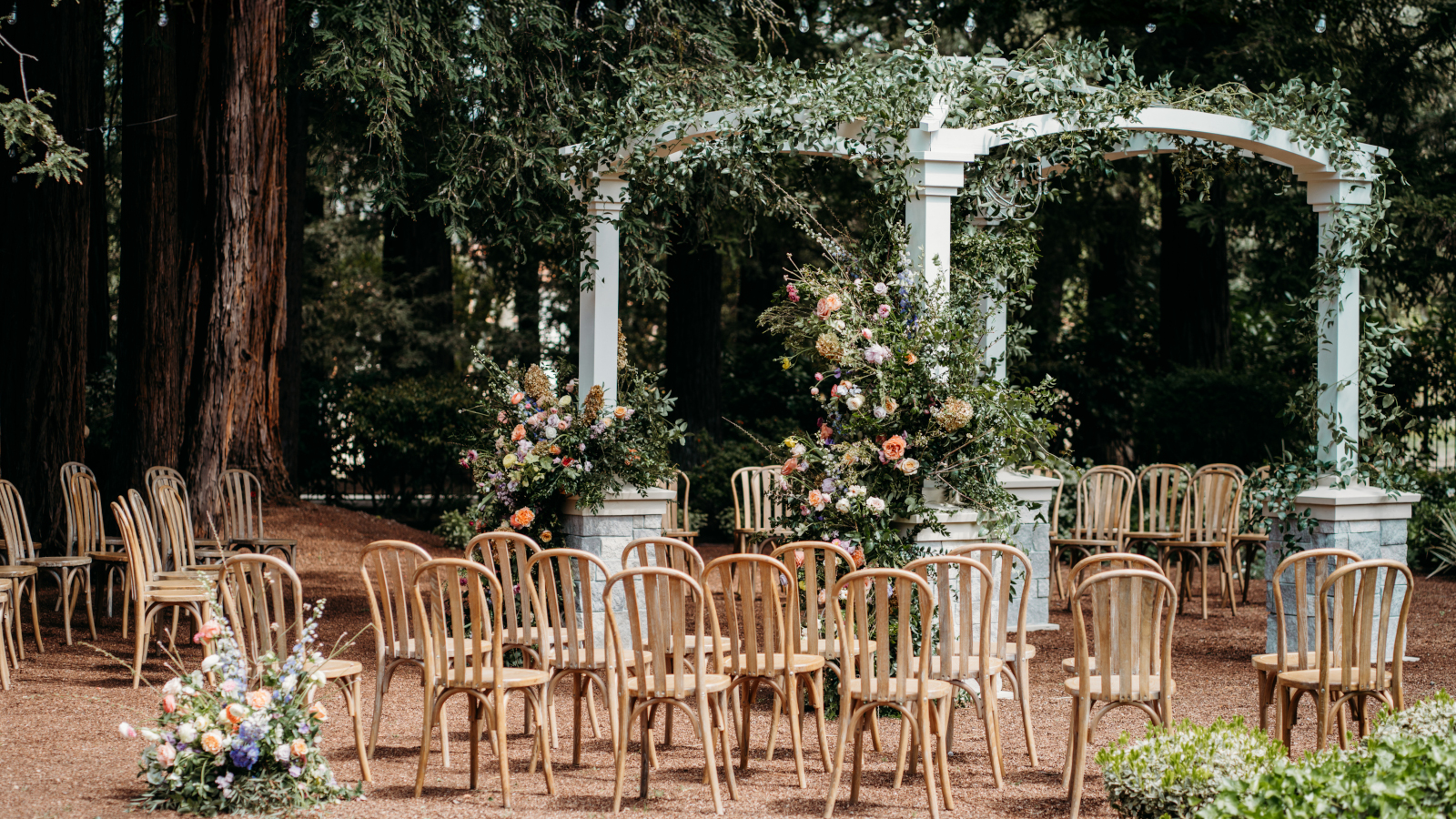 Venue: Beringer Vineyards, Napa Valley - Designer: Kendall Melissa Events - Photo: Southern & Grace Photography