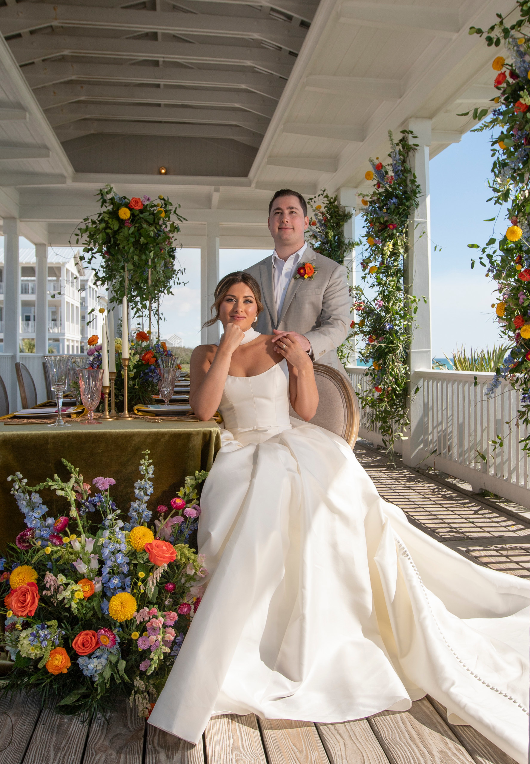 styled shoots by southern bride trendsetter series 30a Portraits and Weddings