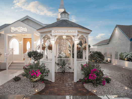 SSBSB Gazebo Storybook Wedding Chapel Las Vegas