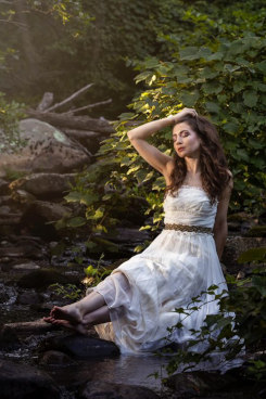 SSBSB Pioneer Saloon Ashley Wakins sitting by river