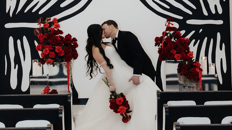 SSBSB Til Death Do Us Part Wedding Chapel Las Vegas Bride and Groom